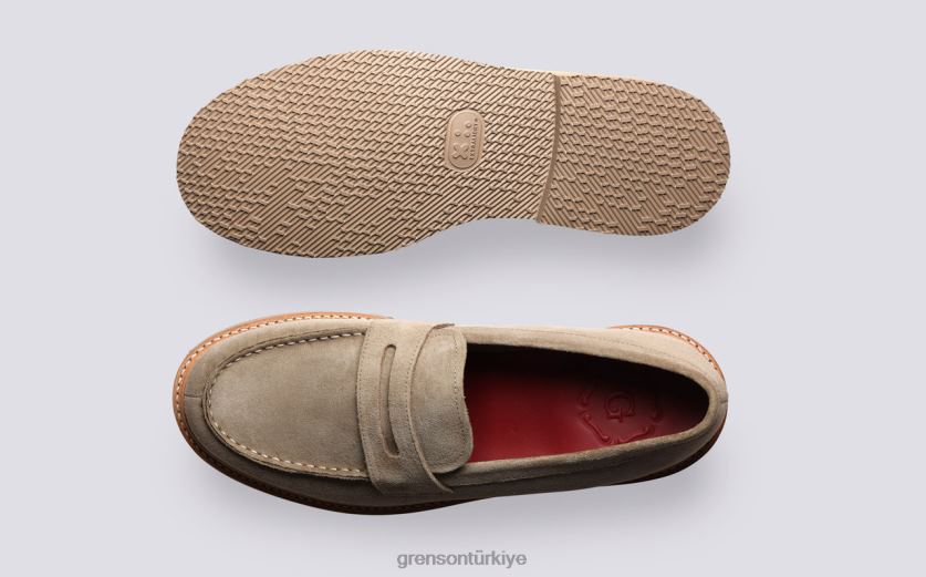 Grenson Peter erkekler kum mokasen B466H135