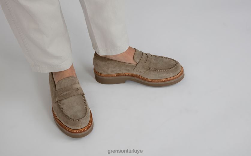 Grenson Peter erkekler kum mokasen B466H135