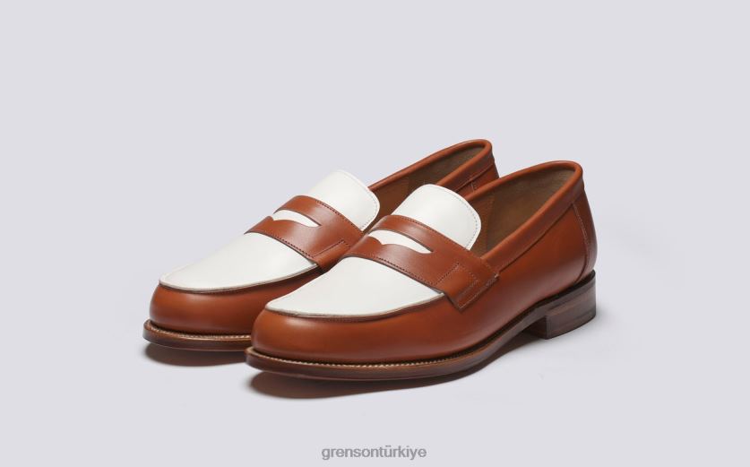 Grenson epsom erkekler konyak mokasen B466H127