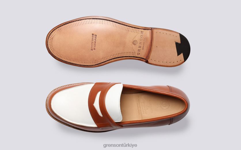Grenson epsom erkekler konyak mokasen B466H127