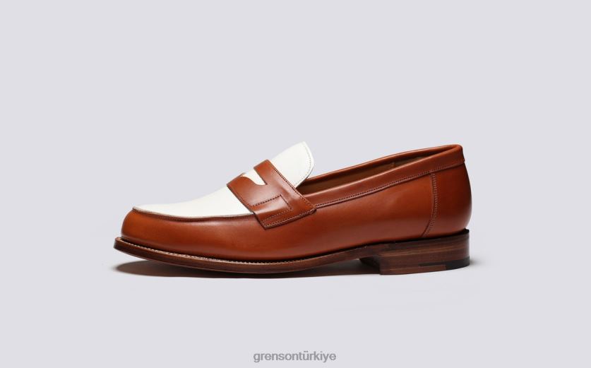 Grenson epsom erkekler konyak mokasen B466H127