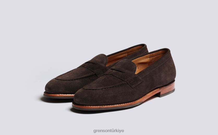 Grenson lloyd erkekler turba mokasen B466H131