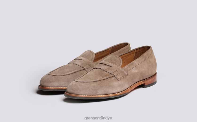 Grenson lloyd erkekler yer mantarı mokasen B466H130