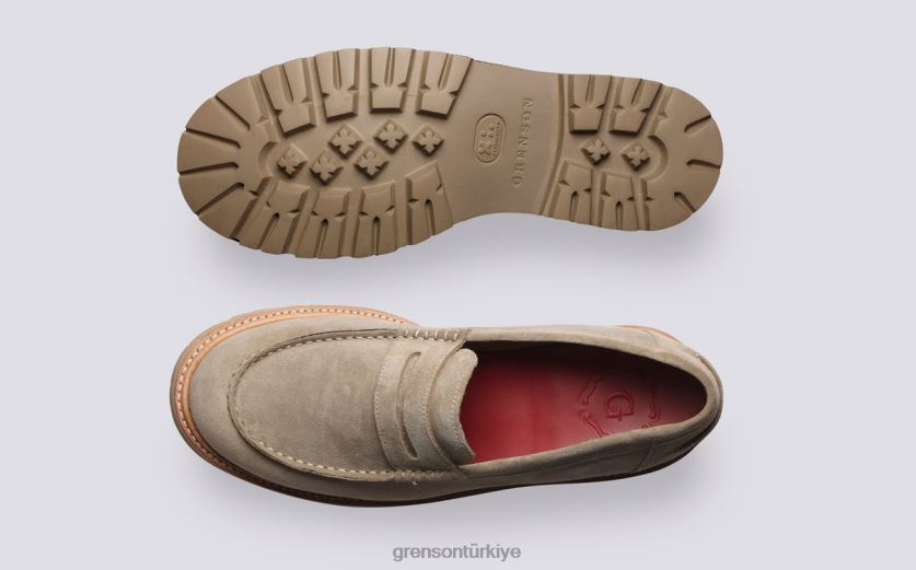 Grenson vals erkekler kum mokasen B466H137