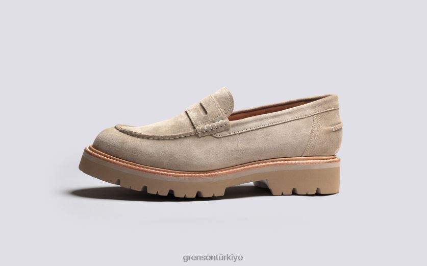 Grenson vals erkekler kum mokasen B466H137