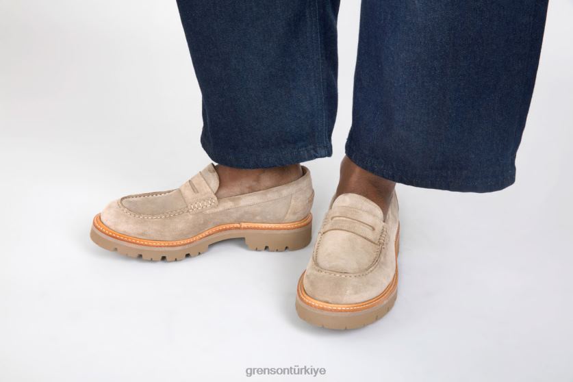 Grenson vals erkekler kum mokasen B466H137