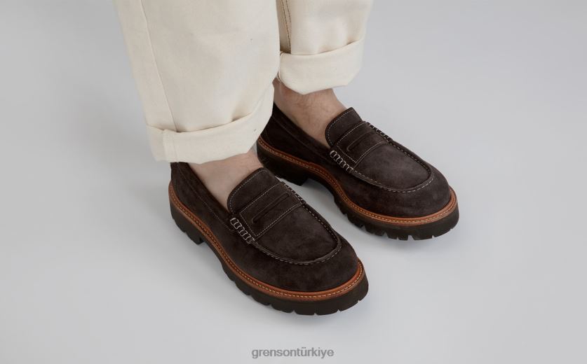 Grenson vals erkekler turba mokasen B466H138