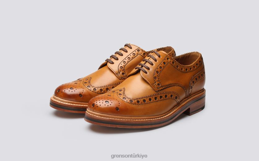 Grenson Archie erkekler bronzlaşmak resmi ayakkabı B466H67
