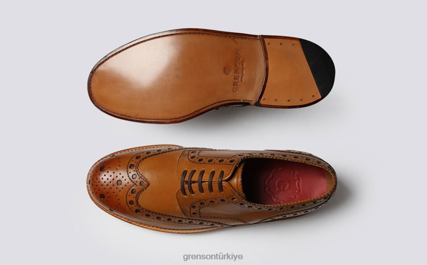 Grenson Archie erkekler bronzlaşmak resmi ayakkabı B466H67