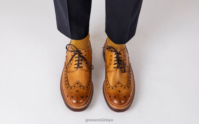 Grenson Archie erkekler bronzlaşmak resmi ayakkabı B466H67