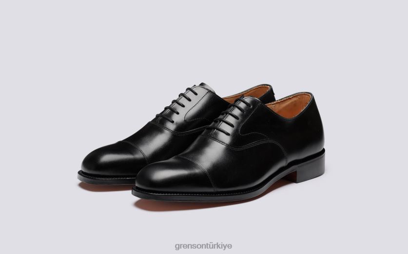 Grenson Cambridge erkekler siyah resmi ayakkabı B466H72