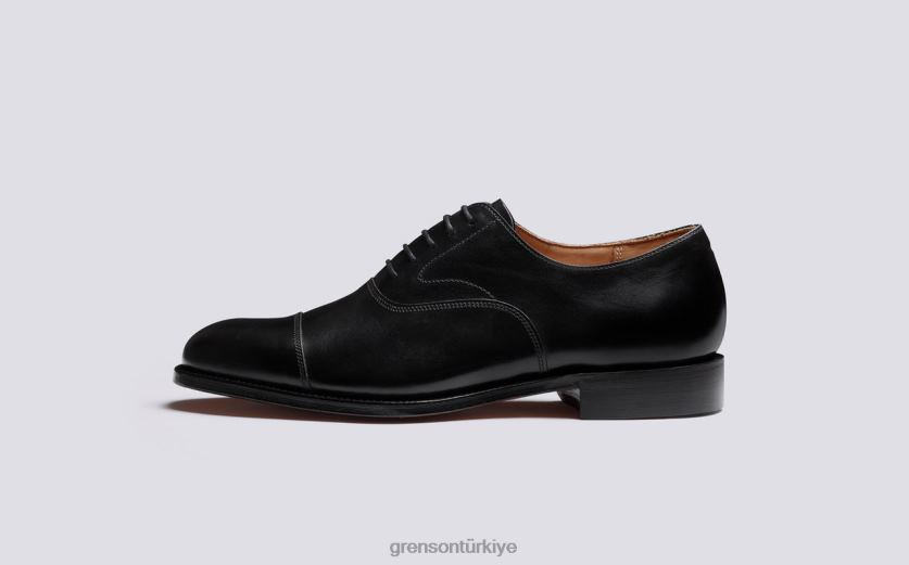 Grenson Cambridge erkekler siyah resmi ayakkabı B466H72