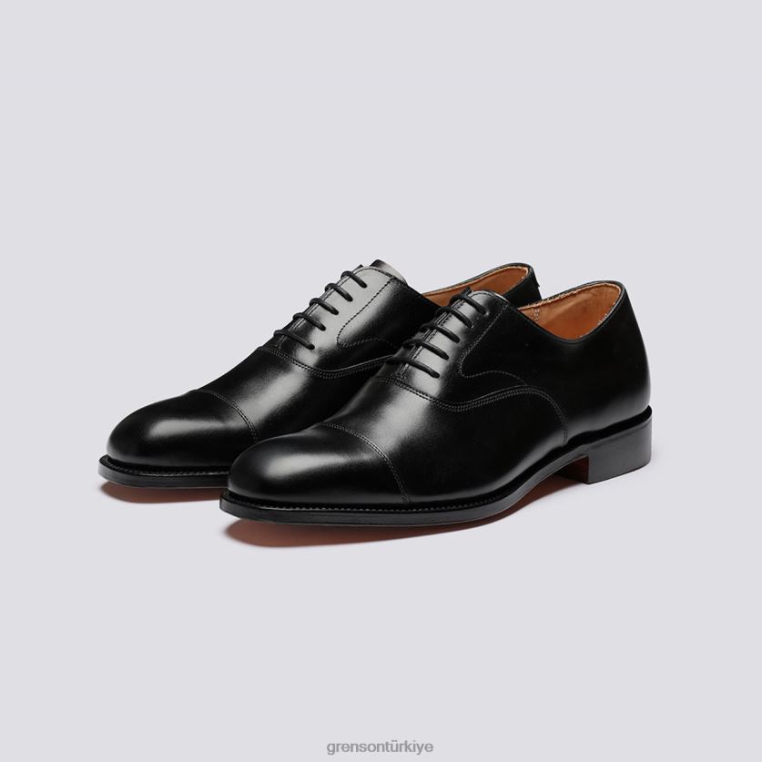 Grenson Cambridge erkekler siyah resmi ayakkabı B466H72