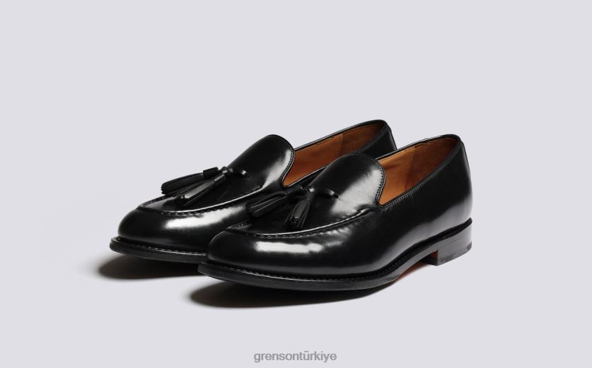 Grenson Merlin erkekler siyah resmi ayakkabı B466H91