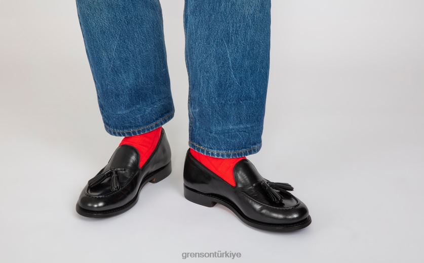 Grenson Merlin erkekler siyah resmi ayakkabı B466H91