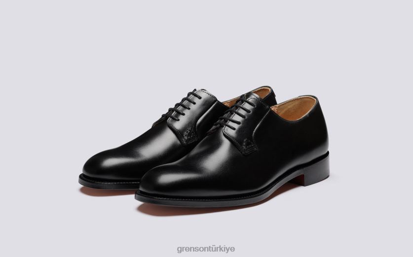 Grenson Winchester erkekler siyah resmi ayakkabı B466H100
