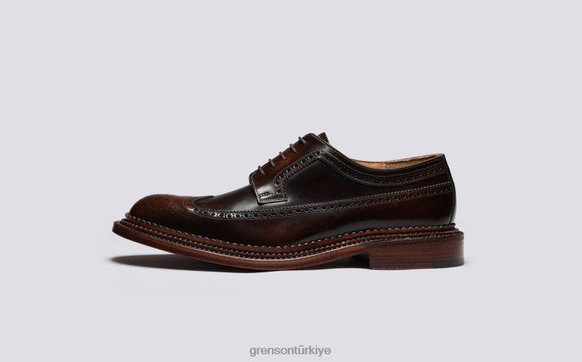 Grenson aldwych erkekler koyu kahverengi resmi ayakkabı B466H65