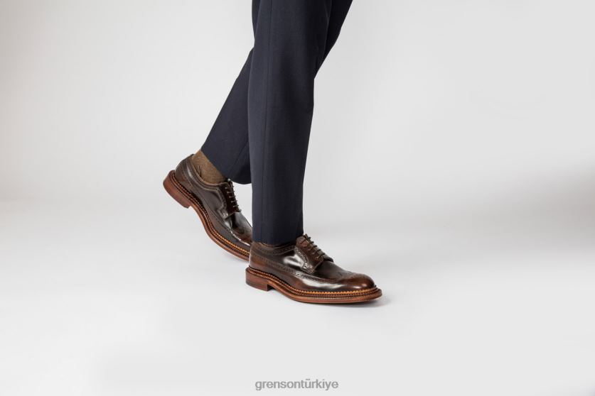 Grenson aldwych erkekler koyu kahverengi resmi ayakkabı B466H65