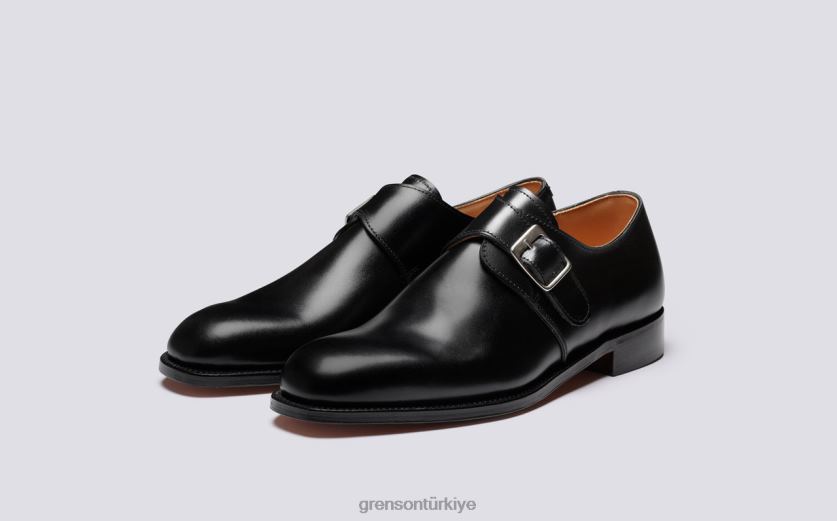 Grenson arundel erkekler siyah resmi ayakkabı B466H69