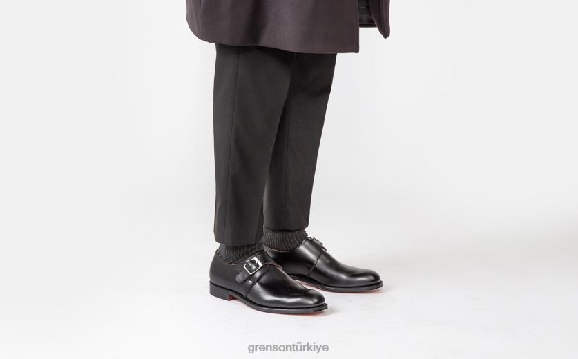 Grenson arundel erkekler siyah resmi ayakkabı B466H69