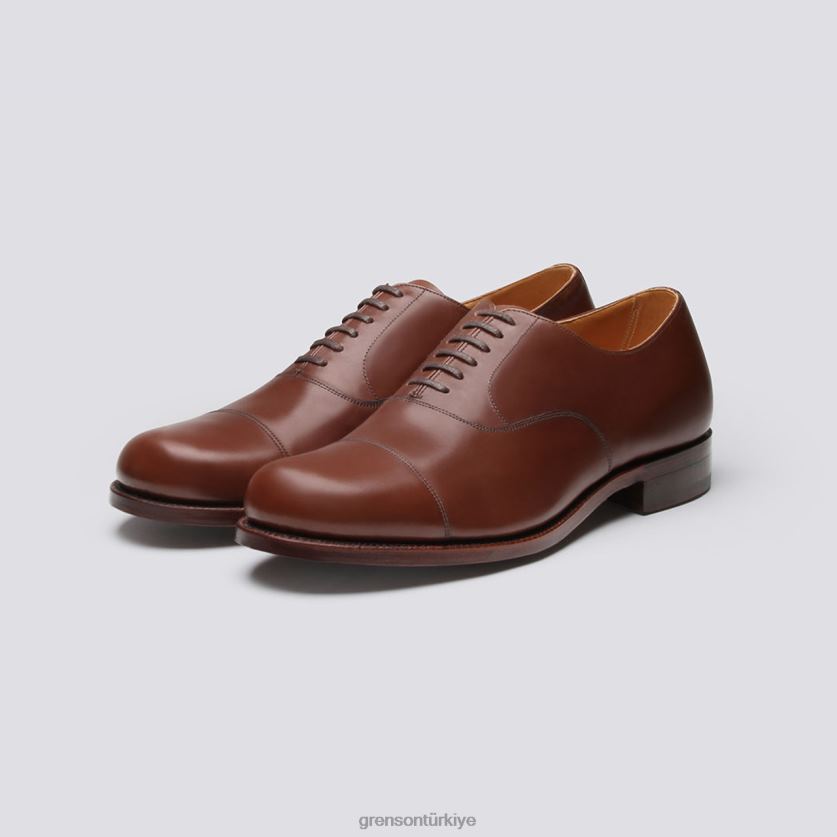 Grenson ayakkabı 2 erkekler kahverengi resmi ayakkabı B466H93