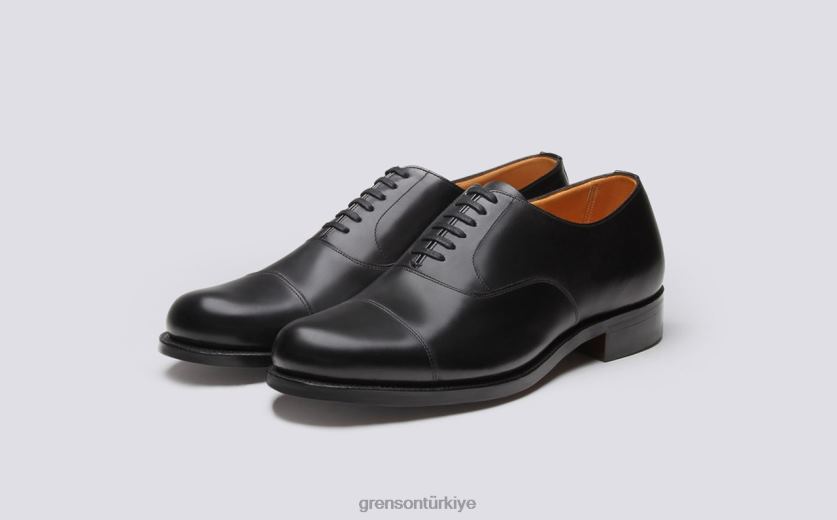 Grenson ayakkabı 2 erkekler siyah resmi ayakkabı B466H94