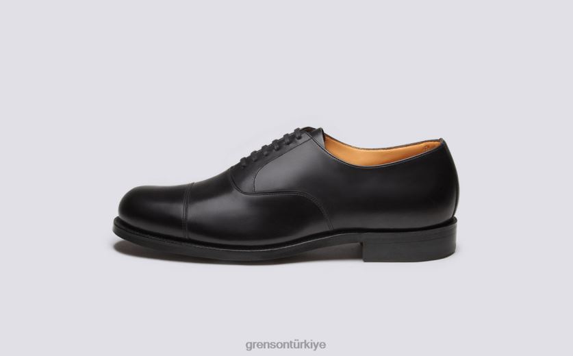 Grenson ayakkabı 2 erkekler siyah resmi ayakkabı B466H94