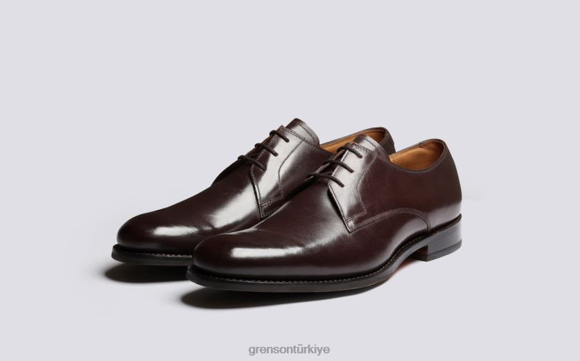 Grenson bahçıvan erkekler kahverengi resmi ayakkabı B466H82