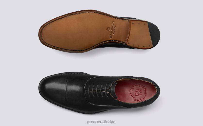 Grenson berber erkekler siyah resmi ayakkabı B466H71