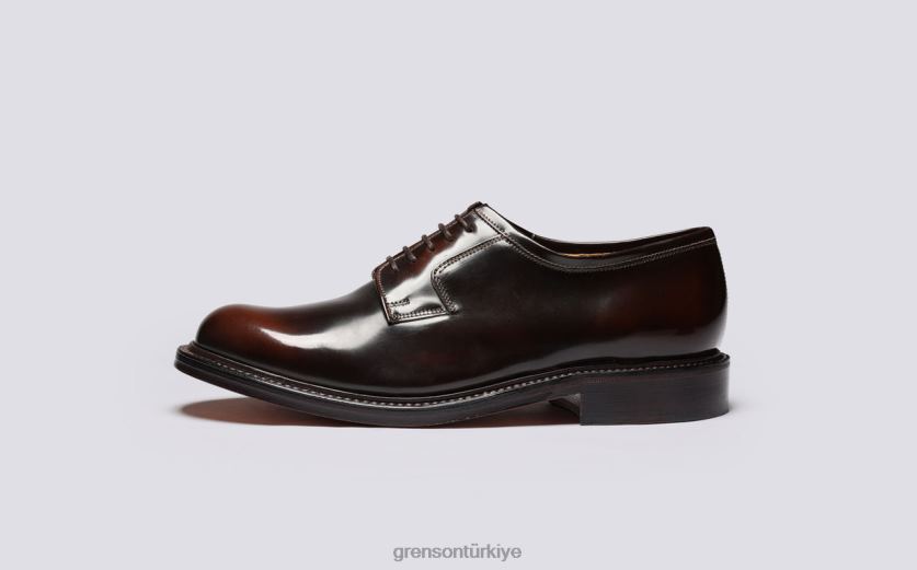 Grenson camdan erkekler koyu kahverengi resmi ayakkabı B466H74