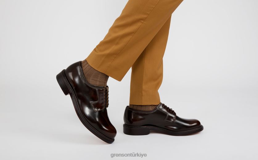 Grenson camdan erkekler koyu kahverengi resmi ayakkabı B466H74