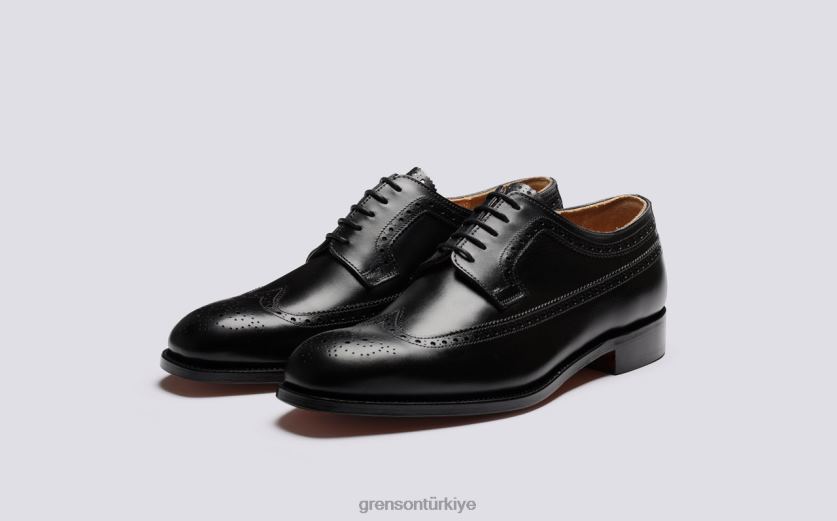Grenson canterbury erkekler siyah resmi ayakkabı B466H76