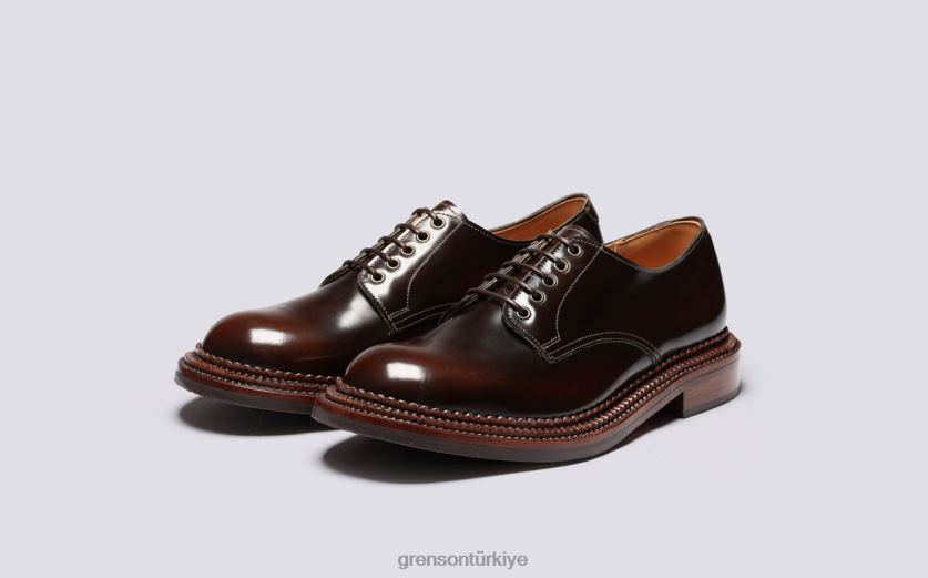 Grenson dermot erkekler kahverengi resmi ayakkabı B466H77