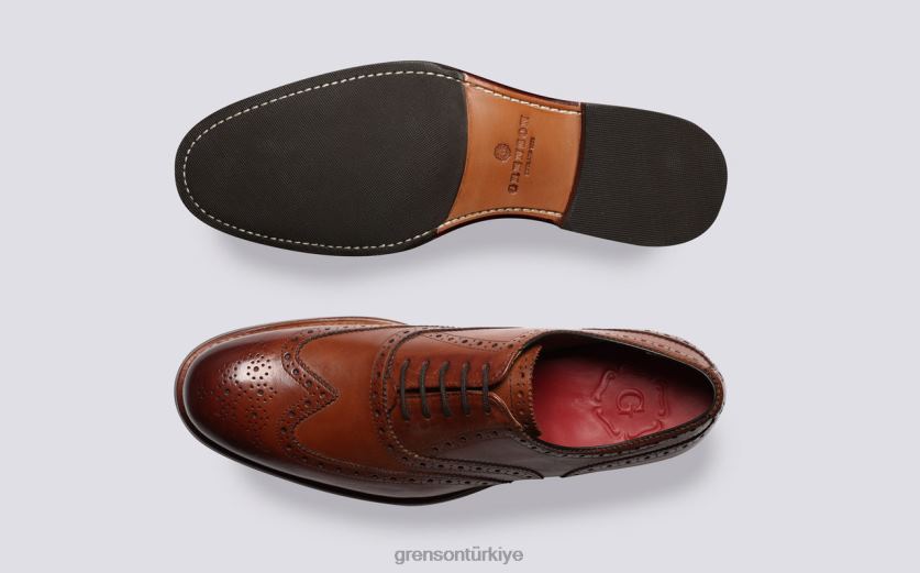 Grenson dilan erkekler bronzlaşmak resmi ayakkabı B466H104