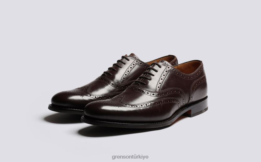 Grenson dilan erkekler kahverengi resmi ayakkabı B466H80