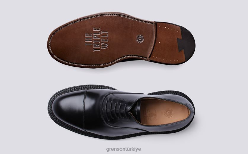 Grenson gresham erkekler siyah resmi ayakkabı B466H83