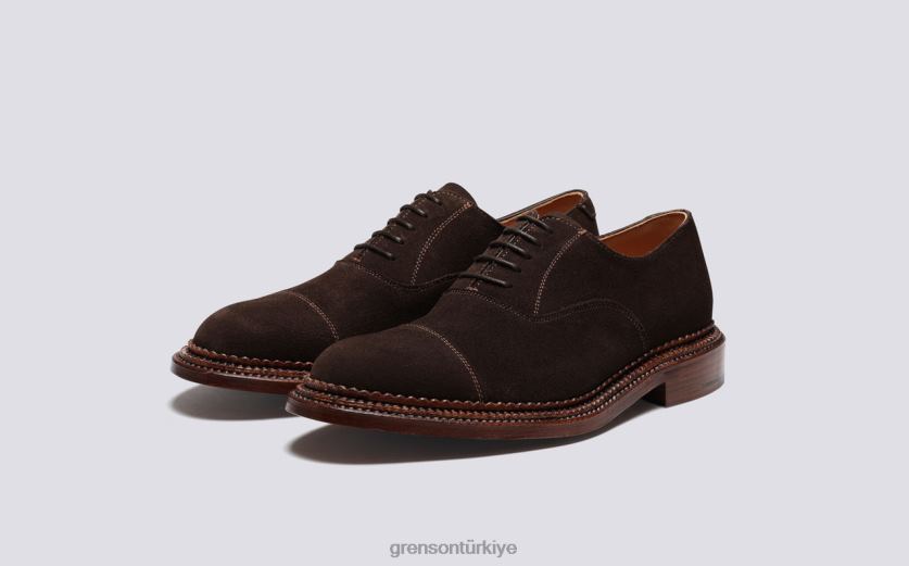 Grenson gresham erkekler yanmış meşe resmi ayakkabı B466H84