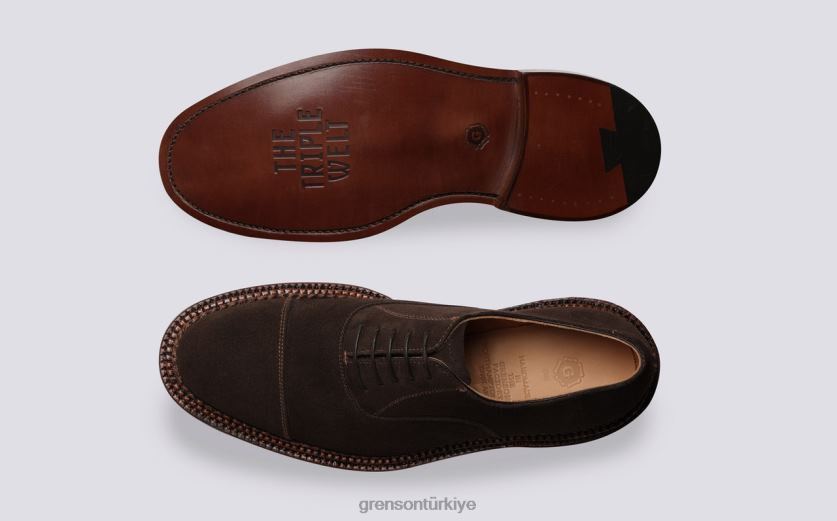 Grenson gresham erkekler yanmış meşe resmi ayakkabı B466H84
