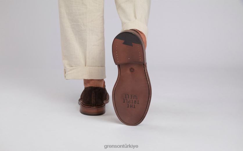 Grenson gresham erkekler yanmış meşe resmi ayakkabı B466H84