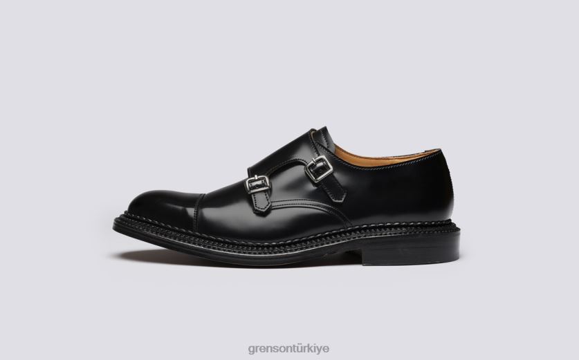 Grenson hanbury erkekler siyah resmi ayakkabı B466H85