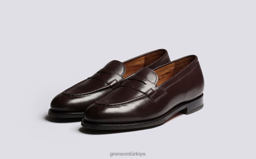 Grenson lloyd erkekler kahverengi resmi ayakkabı B466H88