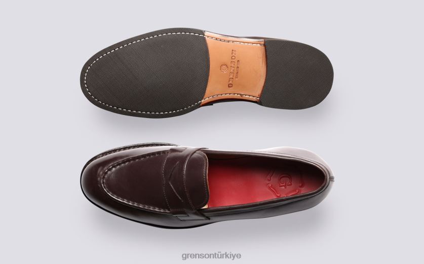 Grenson lloyd erkekler kahverengi resmi ayakkabı B466H88