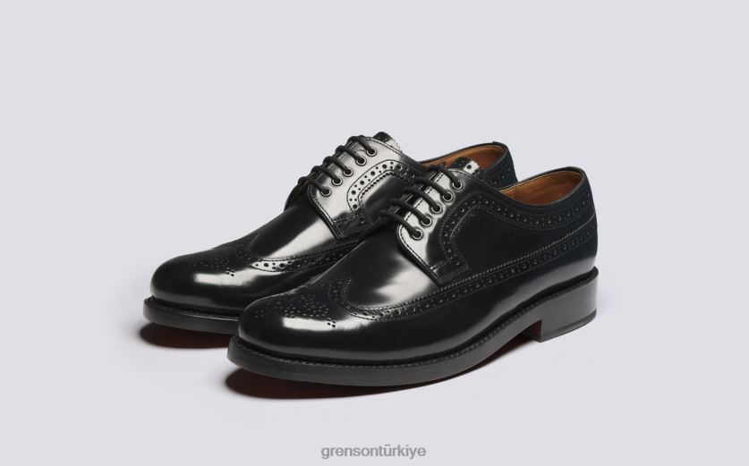 Grenson sid erkekler siyah resmi ayakkabı B466H102