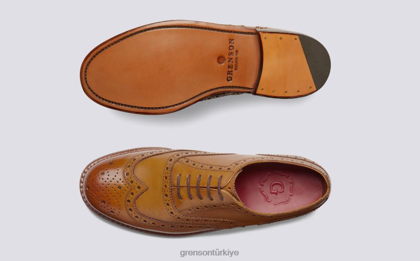 Grenson stanley erkekler bronzlaşmak resmi ayakkabı B466H99