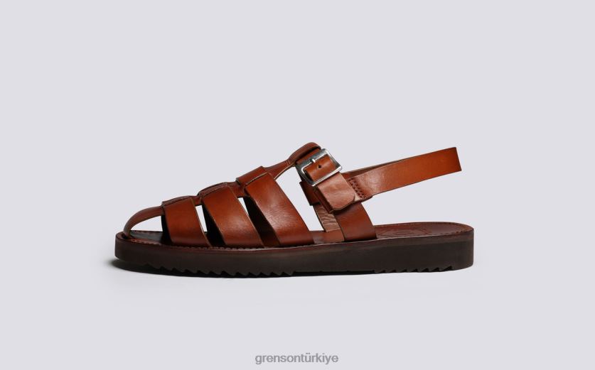 Grenson ayva erkekler el boyaması sandalet B466H224