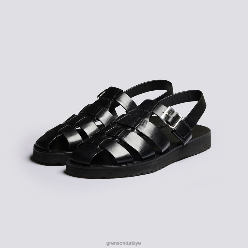 Grenson ayva erkekler siyah sandalet B466H225