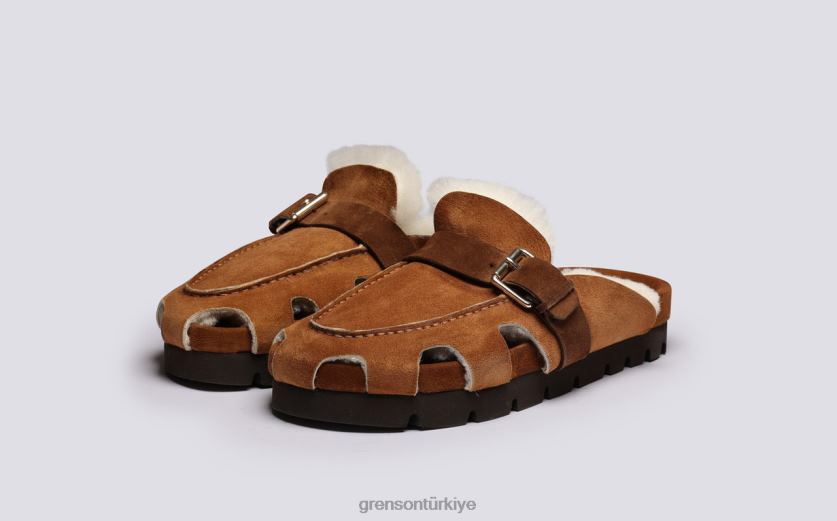 Grenson dale erkekler kahverengi sandalet B466H211