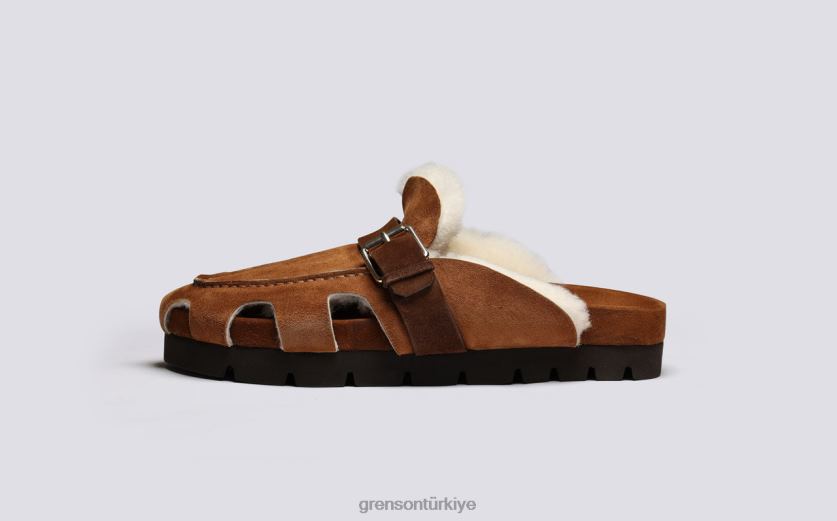 Grenson dale erkekler kahverengi sandalet B466H211