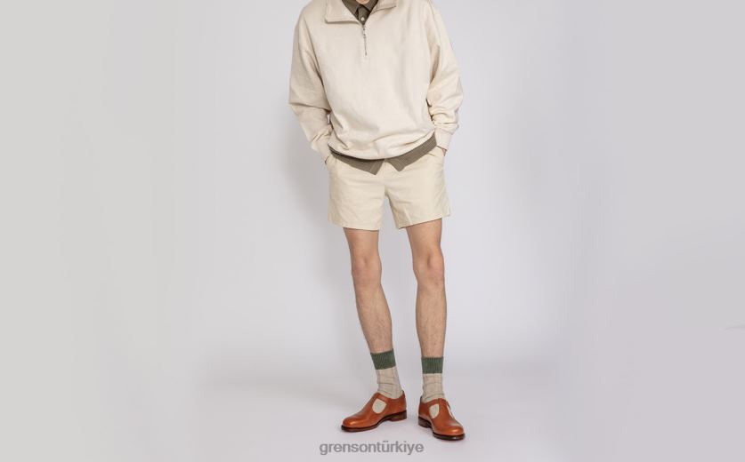 Grenson deniz kemiği erkekler bronzlaşmak sandalet B466H229