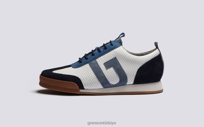 Grenson spor ayakkabı 51 erkekler Beyaz mavi Spor ayakkabı B466H188